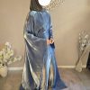 robe princesse bleue irisée