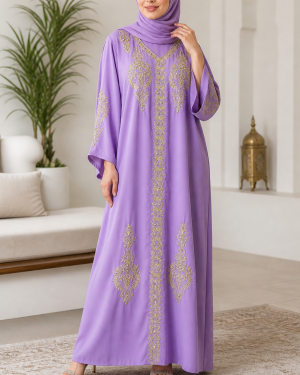 Robe style caftan Amina