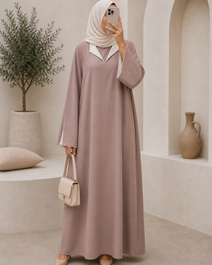 Robe bicolore Safiya