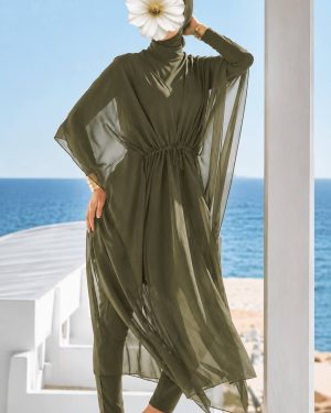 Alternative view of Burkini Paréo