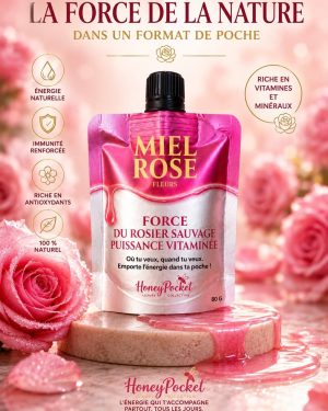Honey pocket - Miel Rose de Russie