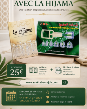 Alternative view of Kit Hijama Set + livre