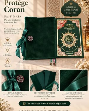 OFFRE SPECIALE Coran + Protège - Coran Vert