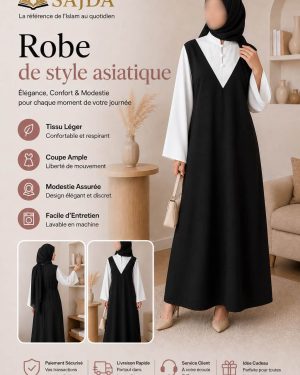 Robe Sakura noire